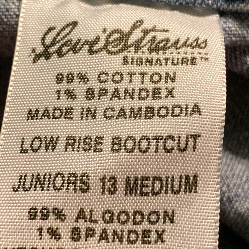 Y2K Vintage Levi’s Straus Lowrise Bootcut Jeans size 13 - Picture 16 of 16